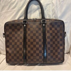 Louis Vuitton Damier Ebene Porte-Documents Voyage Briefcase
